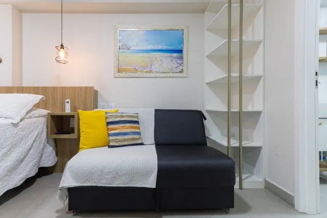 Lindo Flat completo na praia de Cabo Branco - Foto 8