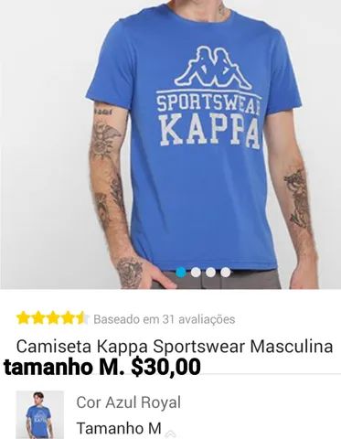 Camiseta Kappa Sportswear Masculina