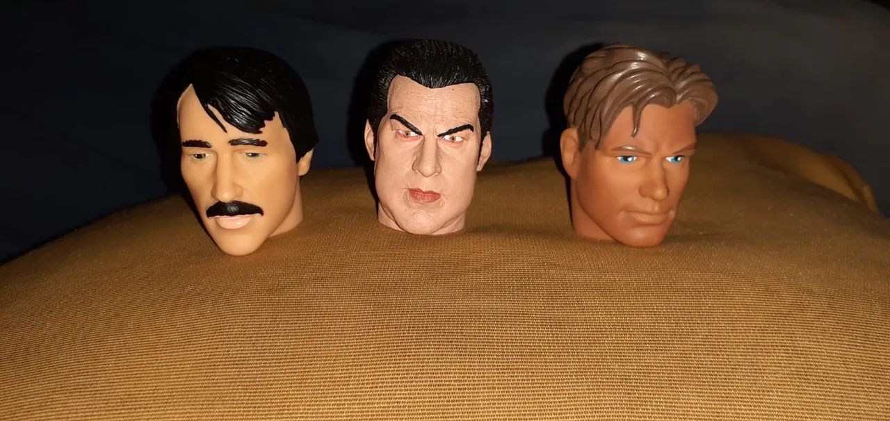 Cabeças (heads) escala 1/6 lote