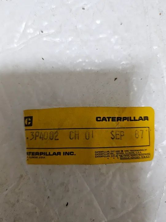Trator esteira caterpillar D6 D8 D9 bomba hidraulica transmissão nova original 3P4002 - Foto 6