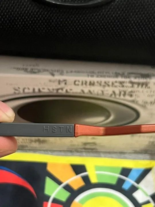 Óculos de Sol Oakley Hstn Matte Carbon/Prizm Tungsten - Foto 5