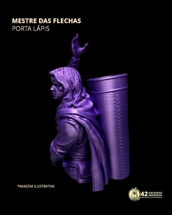 Mestre das Flechas - Porta Lápis - Foto 5