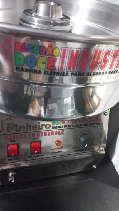 Máquina algodão doce  - Foto 2