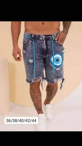 Short jeans masculino  - Foto 5