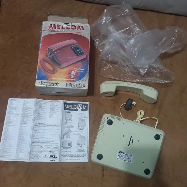 Telefone  antigo  20 anos  - Foto 4