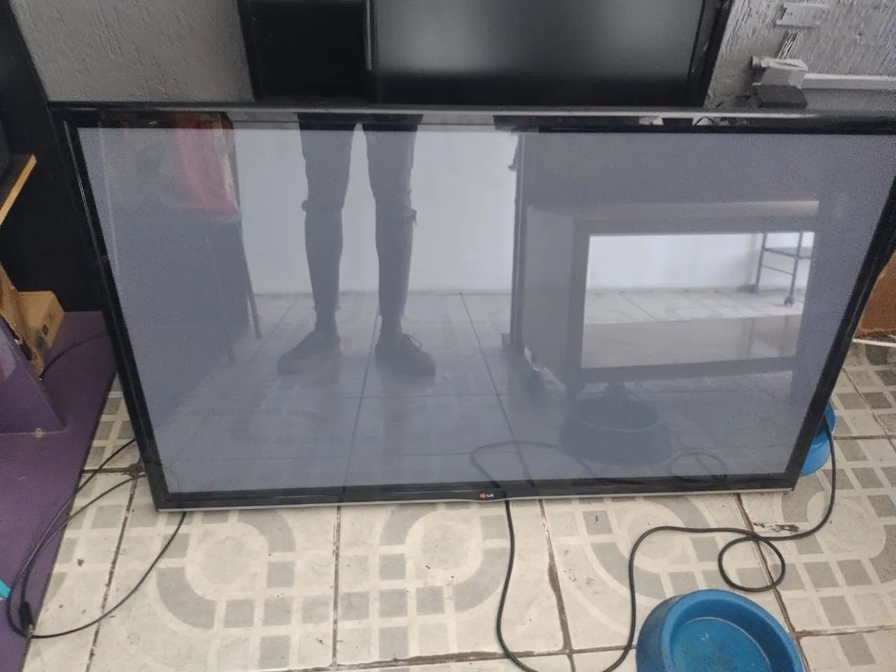 Vendo smartv LG 55 polegadas top de linha com wi-fi integrado R$ 1750,00 - Foto 3