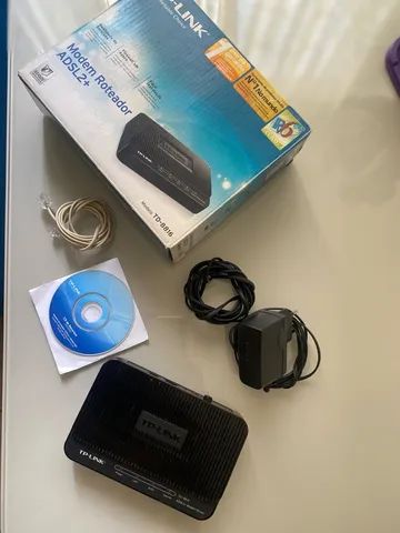 Modem TPLINK Roteador ADSL2+ - Foto 3
