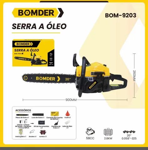 Moto Serra á óleo Bomder Bom-9203 