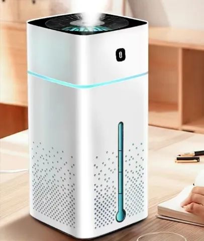 * Umidificador Aromatizador Ar 1000ml Pulverizador Grande Capacidade 7 Luzes Led z007 *  - Foto 4