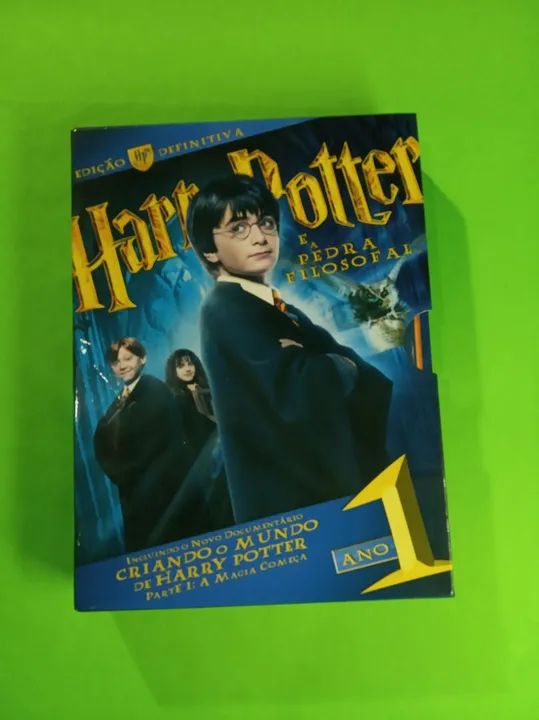 DVD Harry Potter e a Pedra Filosofal Edição Definitiva