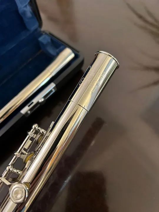 Flauta Transversal Pearl NC 96 niquelada  - Foto 5