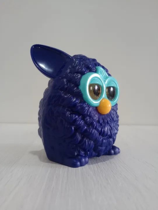 Boneco Furby azul Mcdonalds 2014 - Foto 2