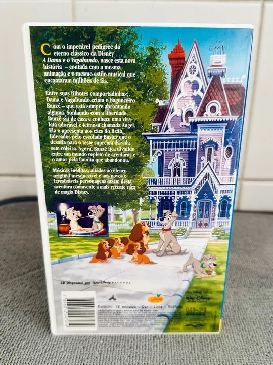 VHS A Dama e o Vagabundo 2 - A Aventura de Banzé - Foto 3