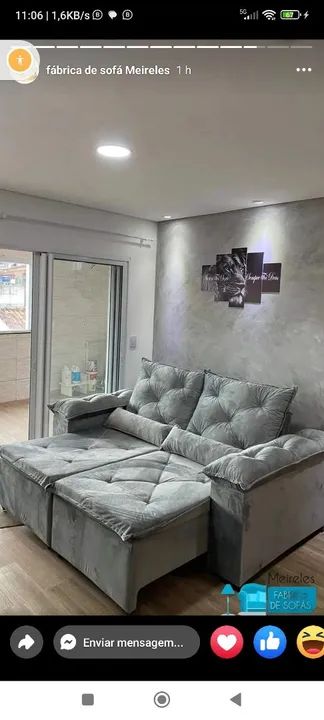 PROMOÇÃO RELÂMPAGO Sofá   POR APENAS $1499.  A VISTA  - Foto 2