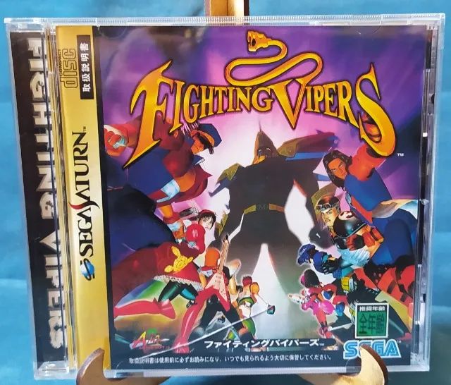 Jogo Fighting Vipers - Original JP - Sega Saturno