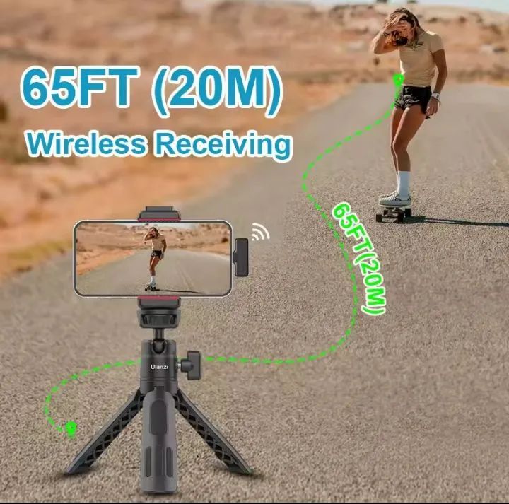 Microfone Sem fio Lapela Ulanzi J12 iPhone Lightning - Foto 2