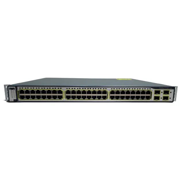 Switch Cisco Catalyst WS-C3750G-48TS 48 portas Giga +4Sfp - Foto 2