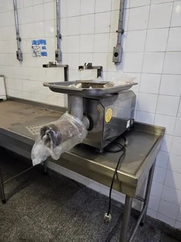 Moedor de carne boca 98 inox skymsen picador de carne - Foto 2