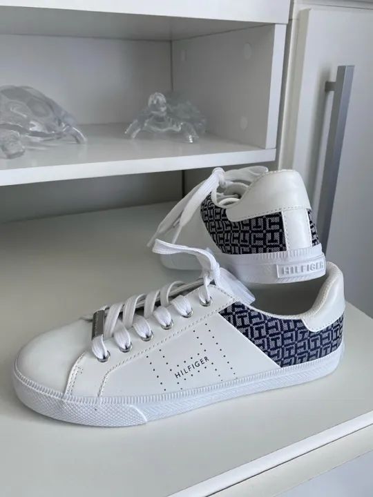Tênis Tommy Hilfiger Branco 36 - Foto 2