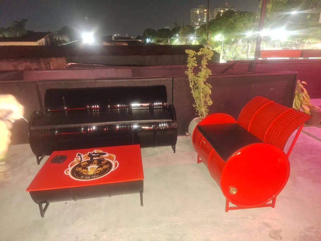 Sofá de 4 lugares / tambor/ tonel/ barril - Foto 4