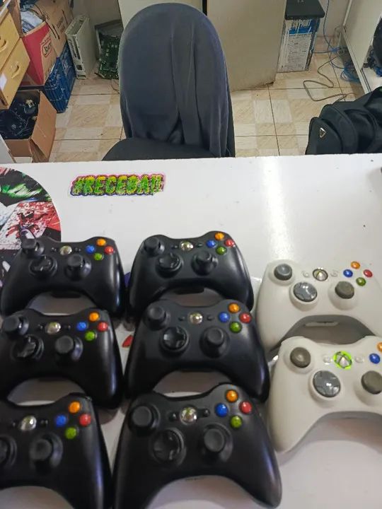Controle Xbox 360 todos originais com garantia!! 