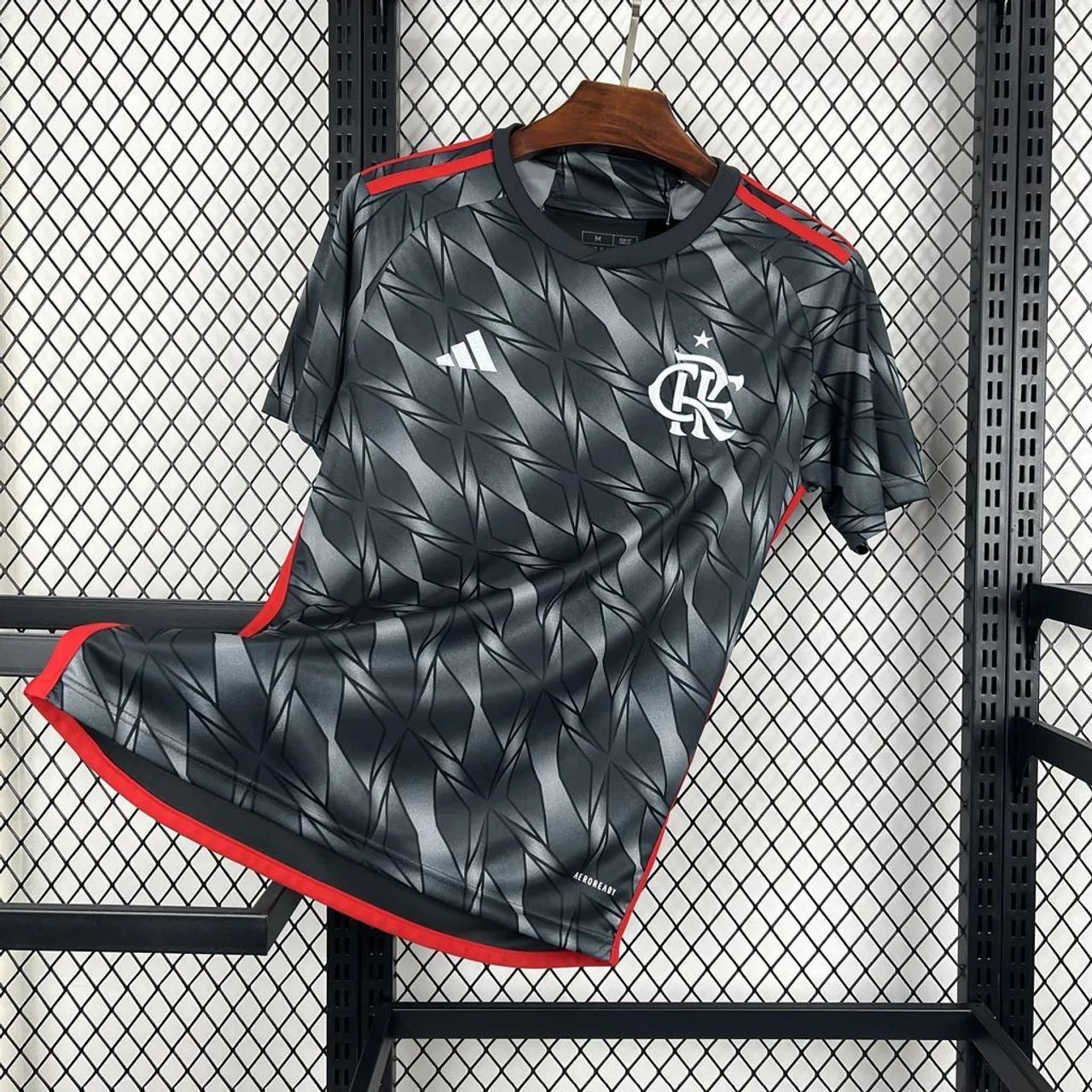 Camisa de Futebol Flamengo Adidas AeroReady - Tamanho M - Foto 2