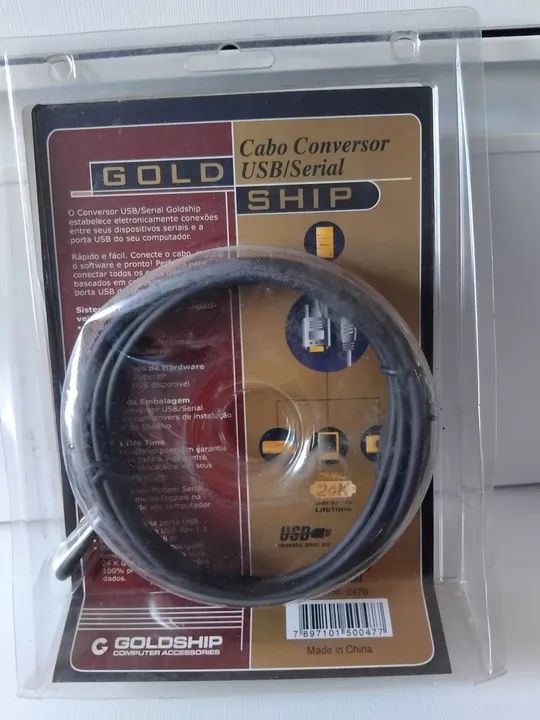 Cabo conversor USB/Serial - Foto 2