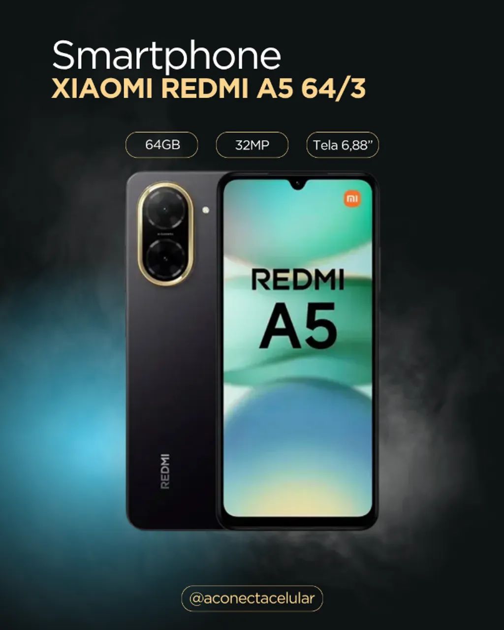 XIAOMI REDMI A5 64GB/3GB - Celulares e Smartphones - Jardim Monte