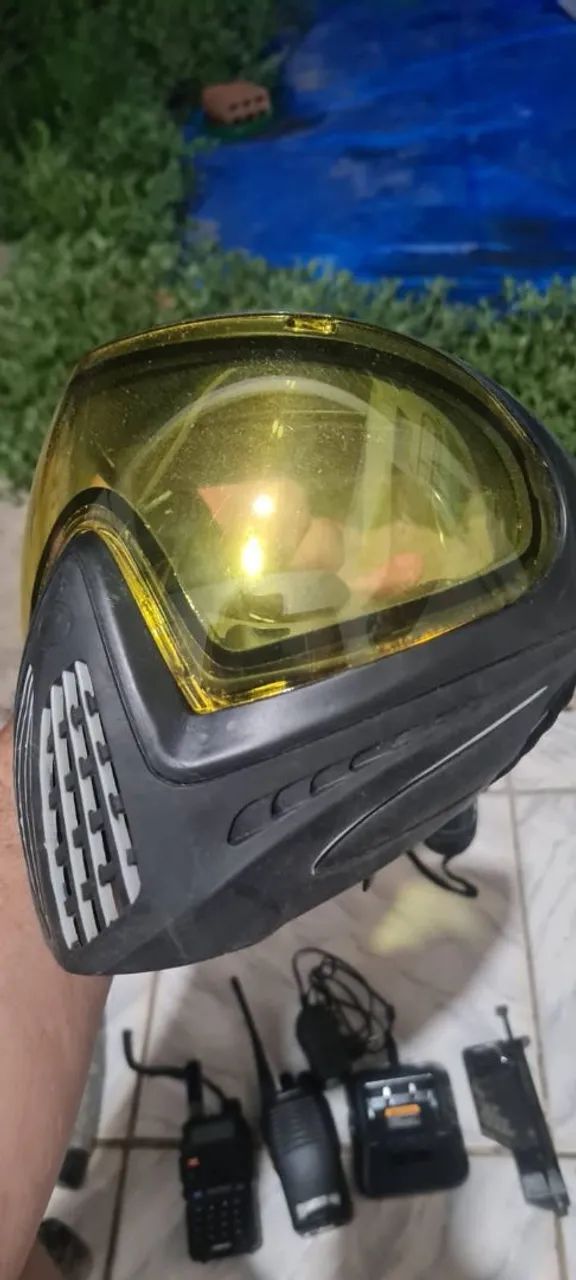 Máscara Paintball Dye I4 com Lente Amarela - Foto 2