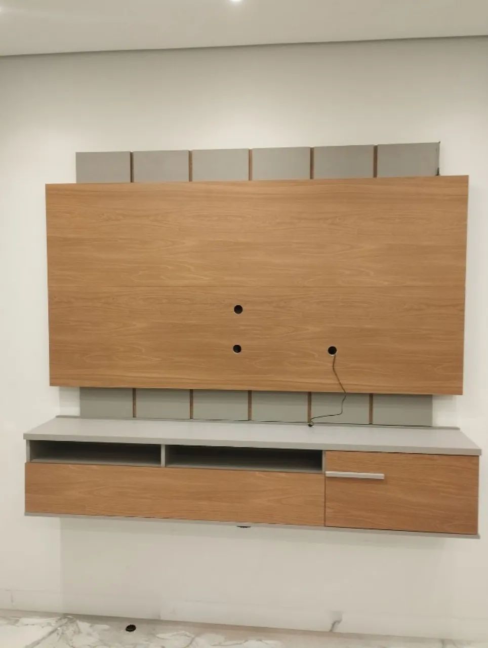 Painel Home Suspenso para Televisão até 70" (Novo) Entrega Grátis!  - Foto 2