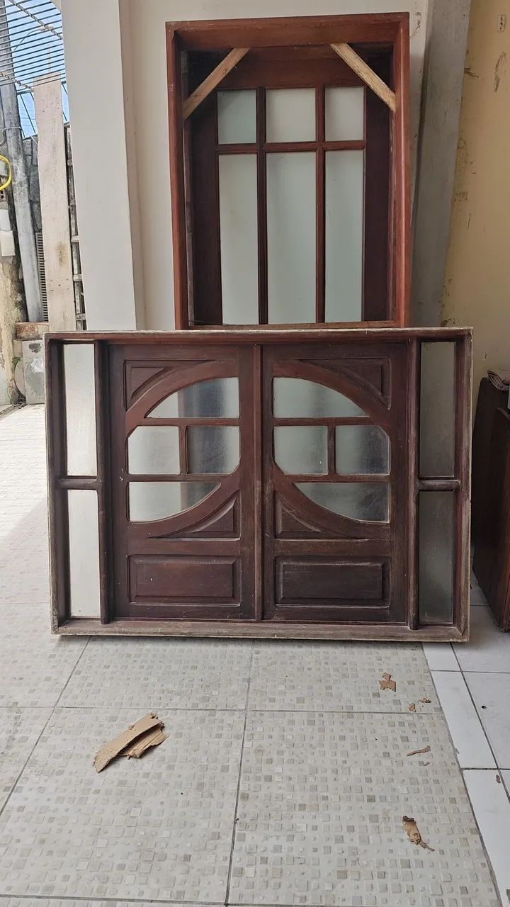 Porta, Janela (jatobá) e Forro de Porta  - Foto 5