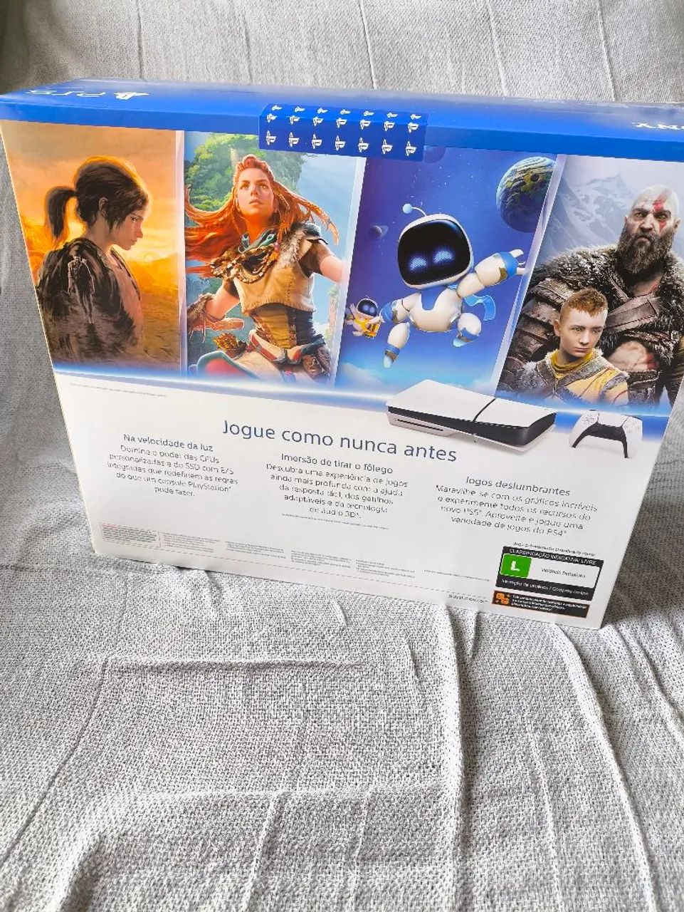 PS5 Slim Mídia Física Novo com Garantia pego seu Usado na troca sem alterar o valor - Foto 2