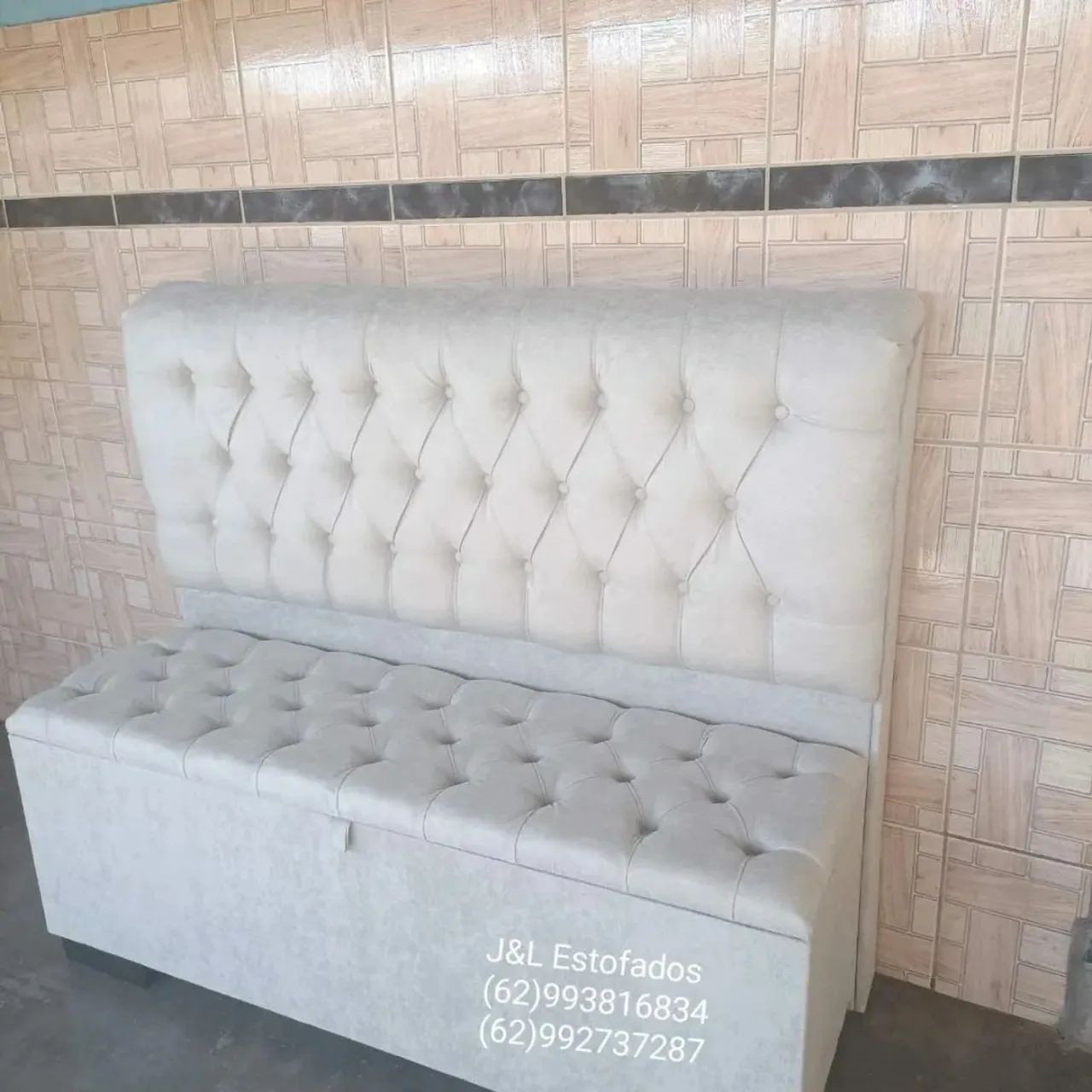 Cabeceira é Baú Recamier  - Foto 4