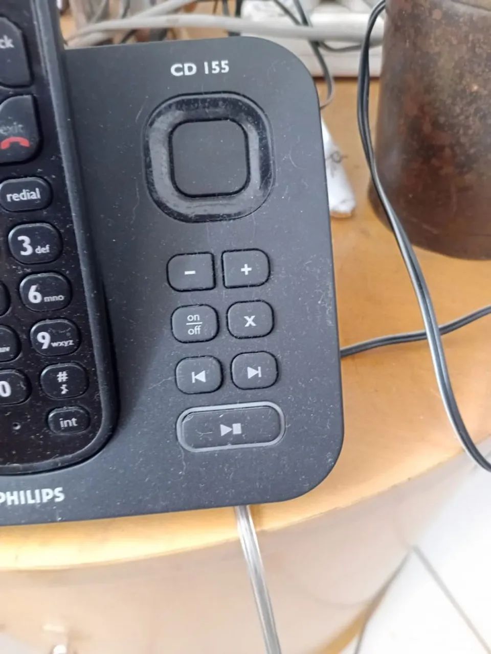 Telefone sem fio Philips CD155