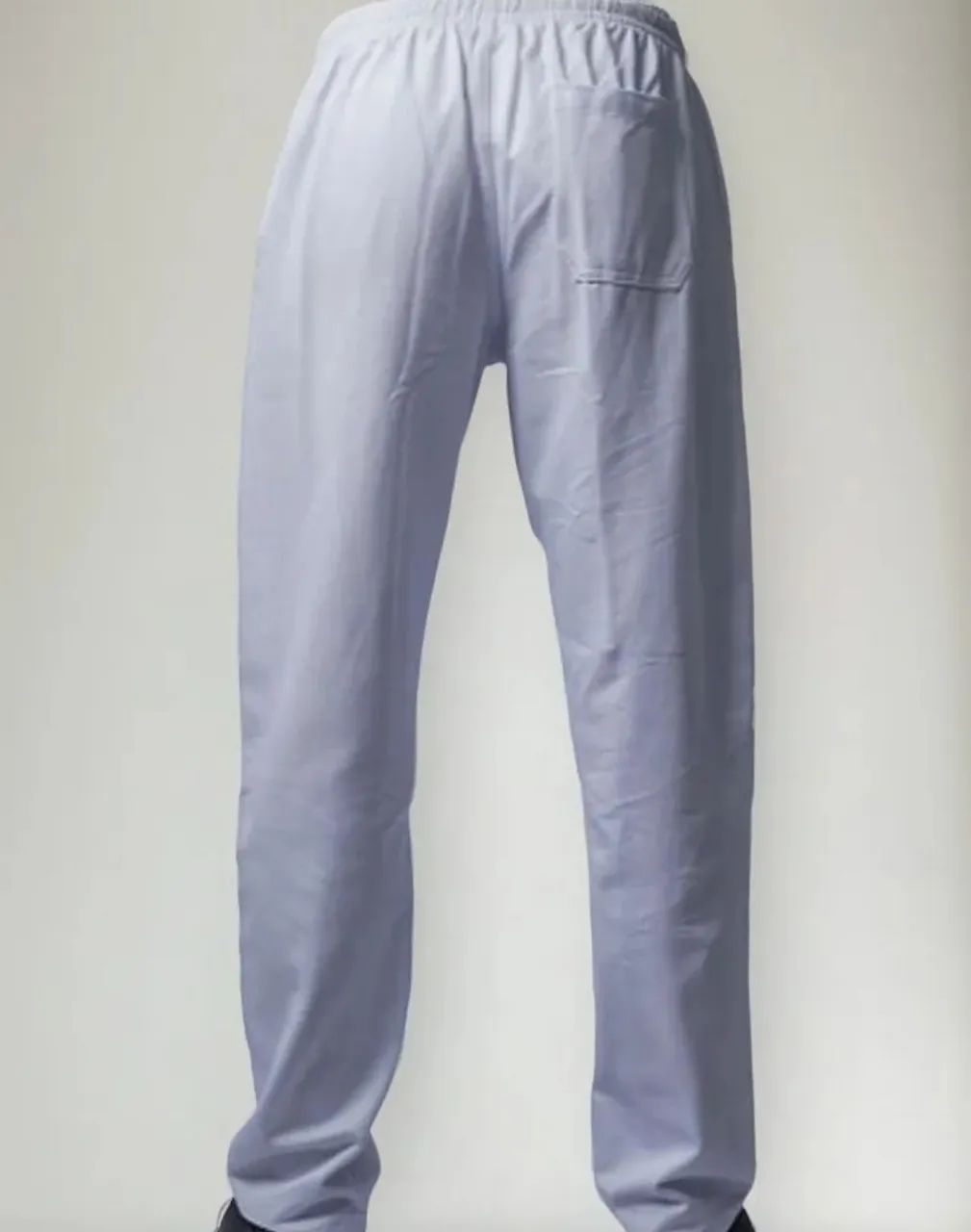 Calças Uniforme Brim Algodão Branco Novo. - Foto 4