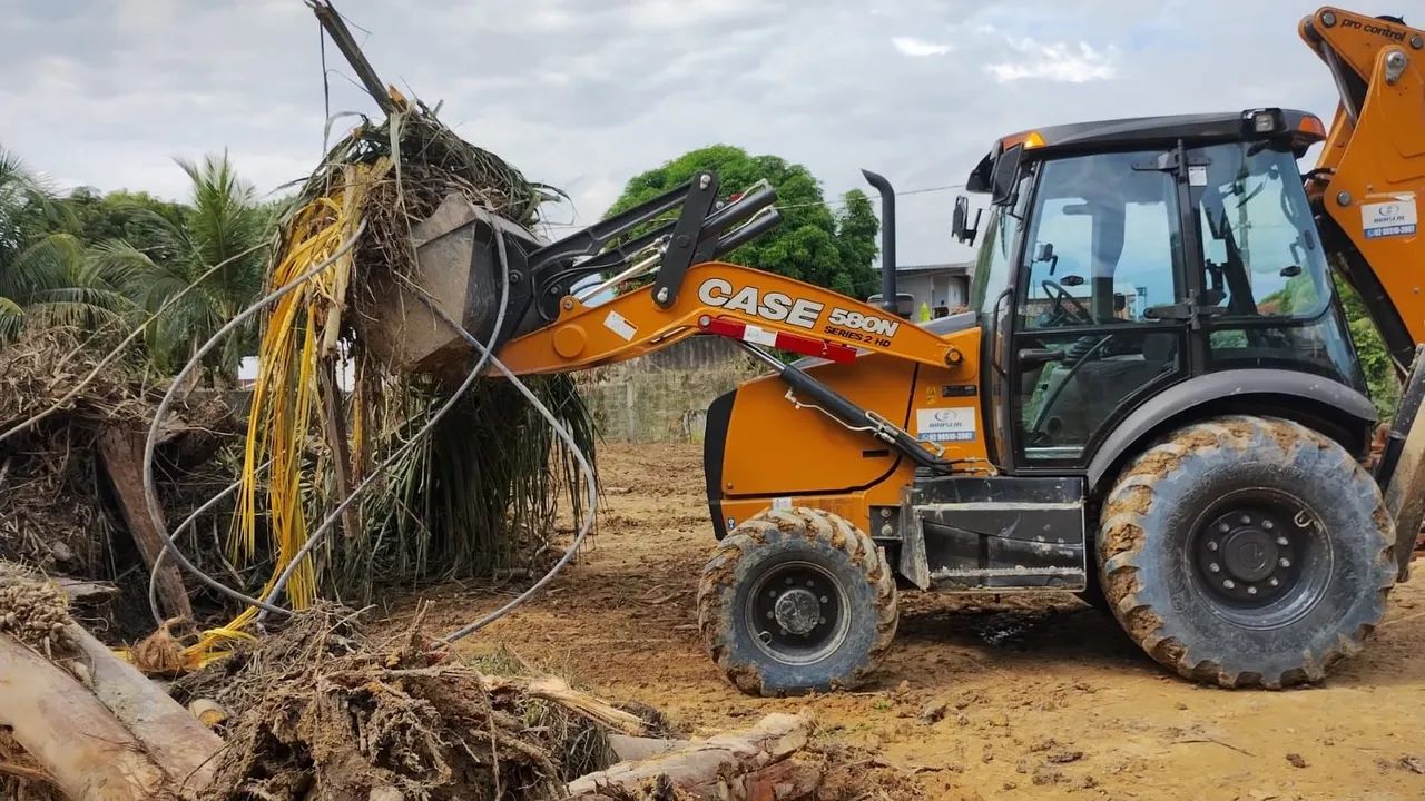 Locação de retroescavadeira case - Foto 3
