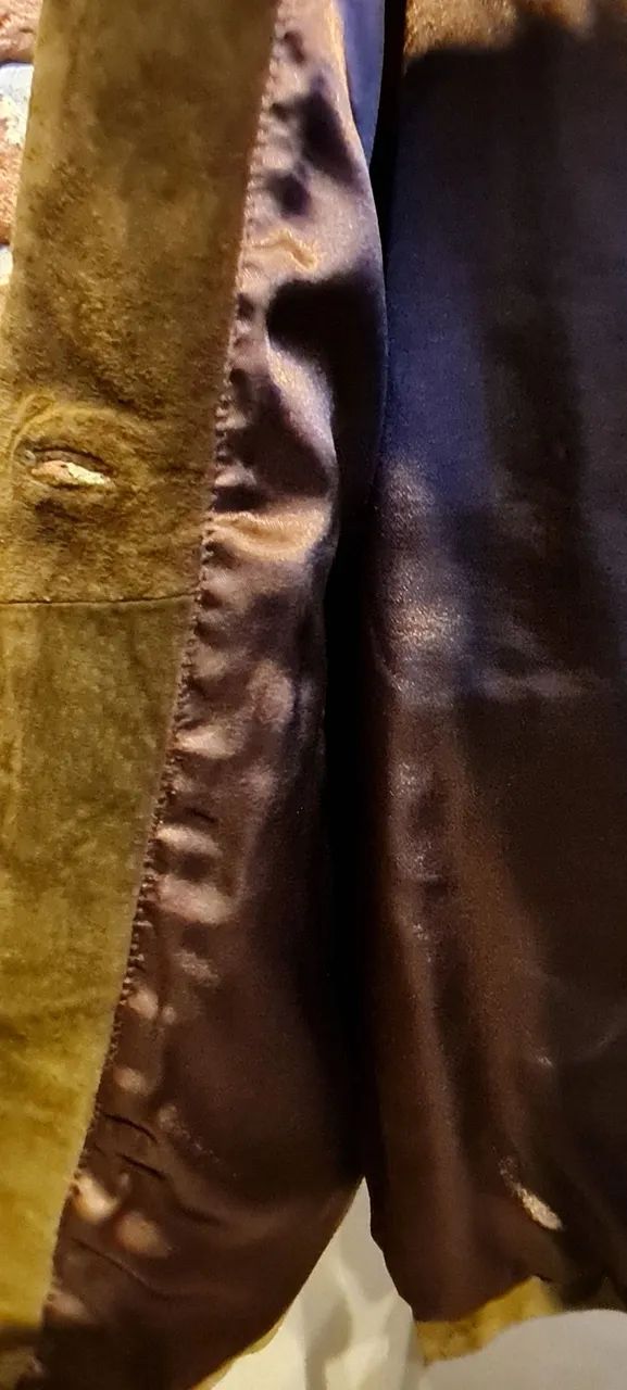 Blazer de Couro Nobuk ou camurça  legitimo. - Foto 4
