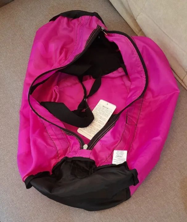 Bolsa Asics desportiva rosa. - Foto 4