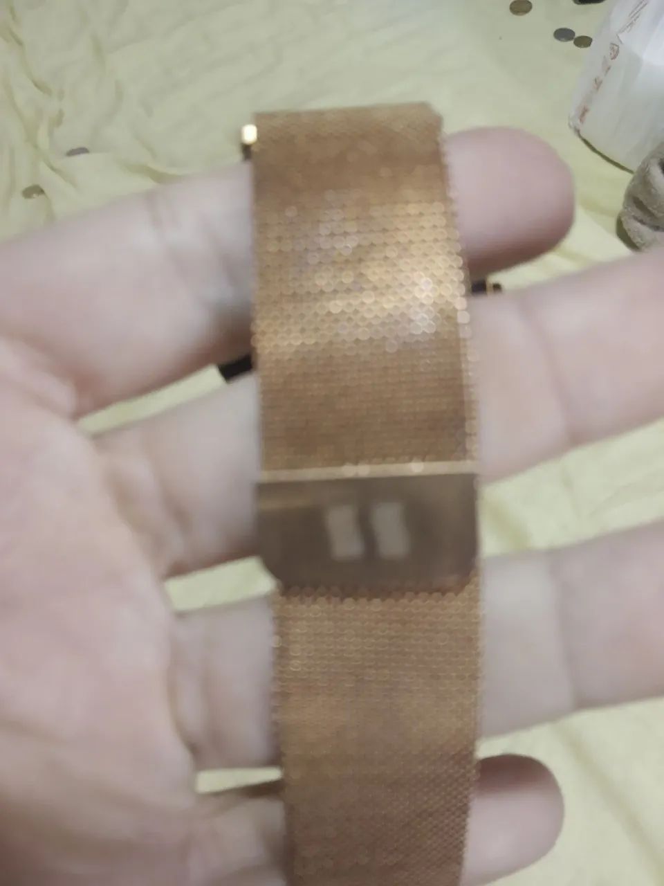 Relógio smartwatch Seculus Dourado com Pulseira de Metal - Foto 3