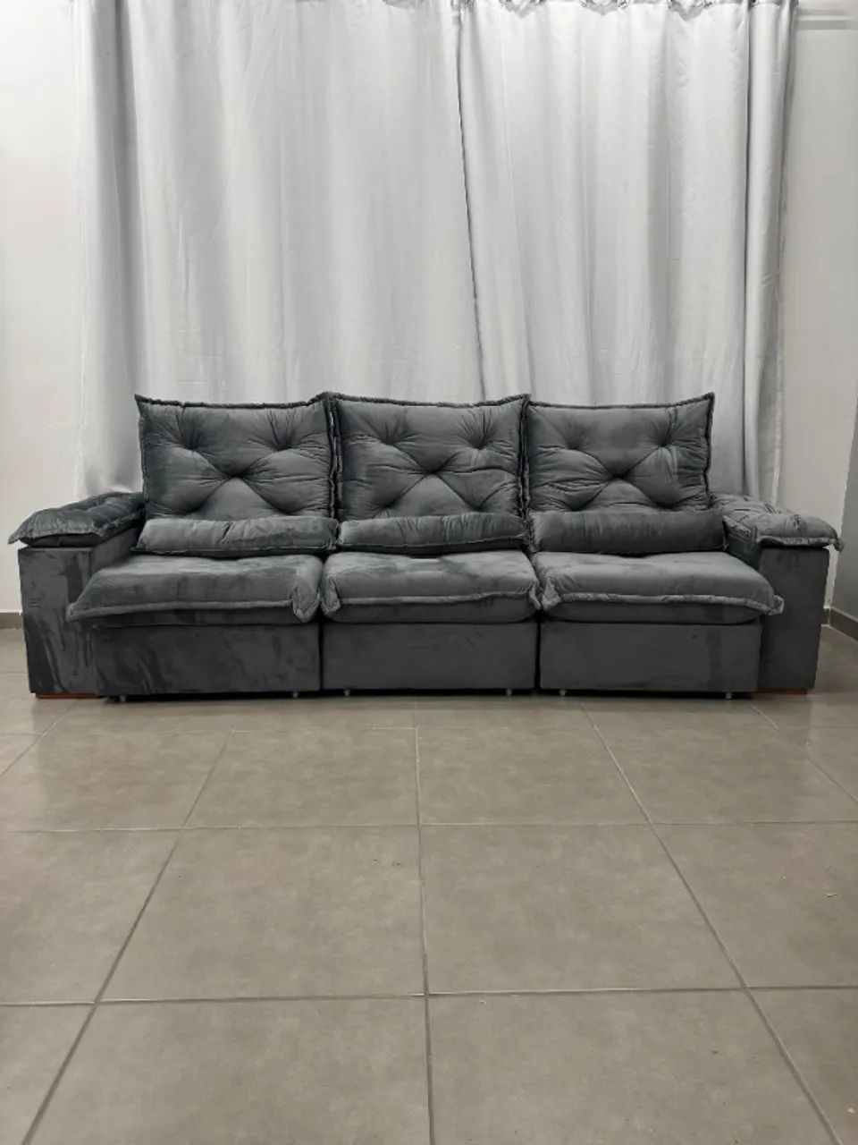 Sofá Retrátil e Reclinável Cadente - Foto 2