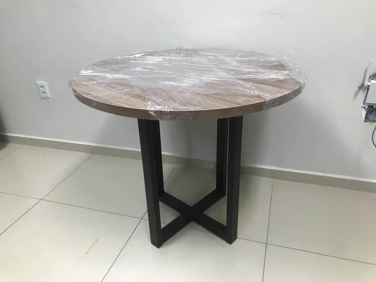 Mesa de Escritório Redonda reunião 