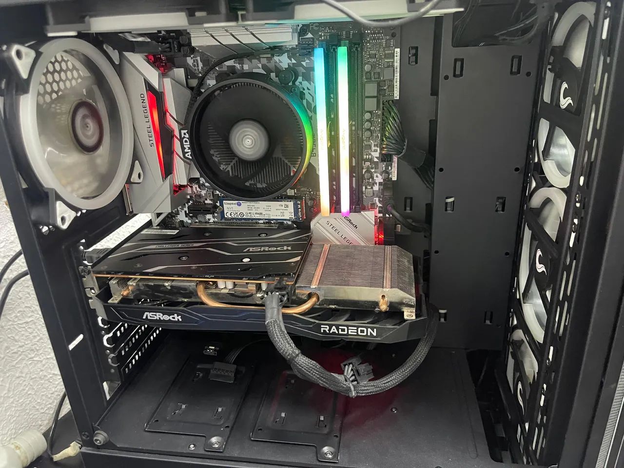 Pc gamer amd com placa de video  - Foto 3