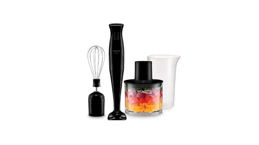 Mixer Vertical Turbo Chef Elgin Multiuso 3em1 200w 127v Preto  