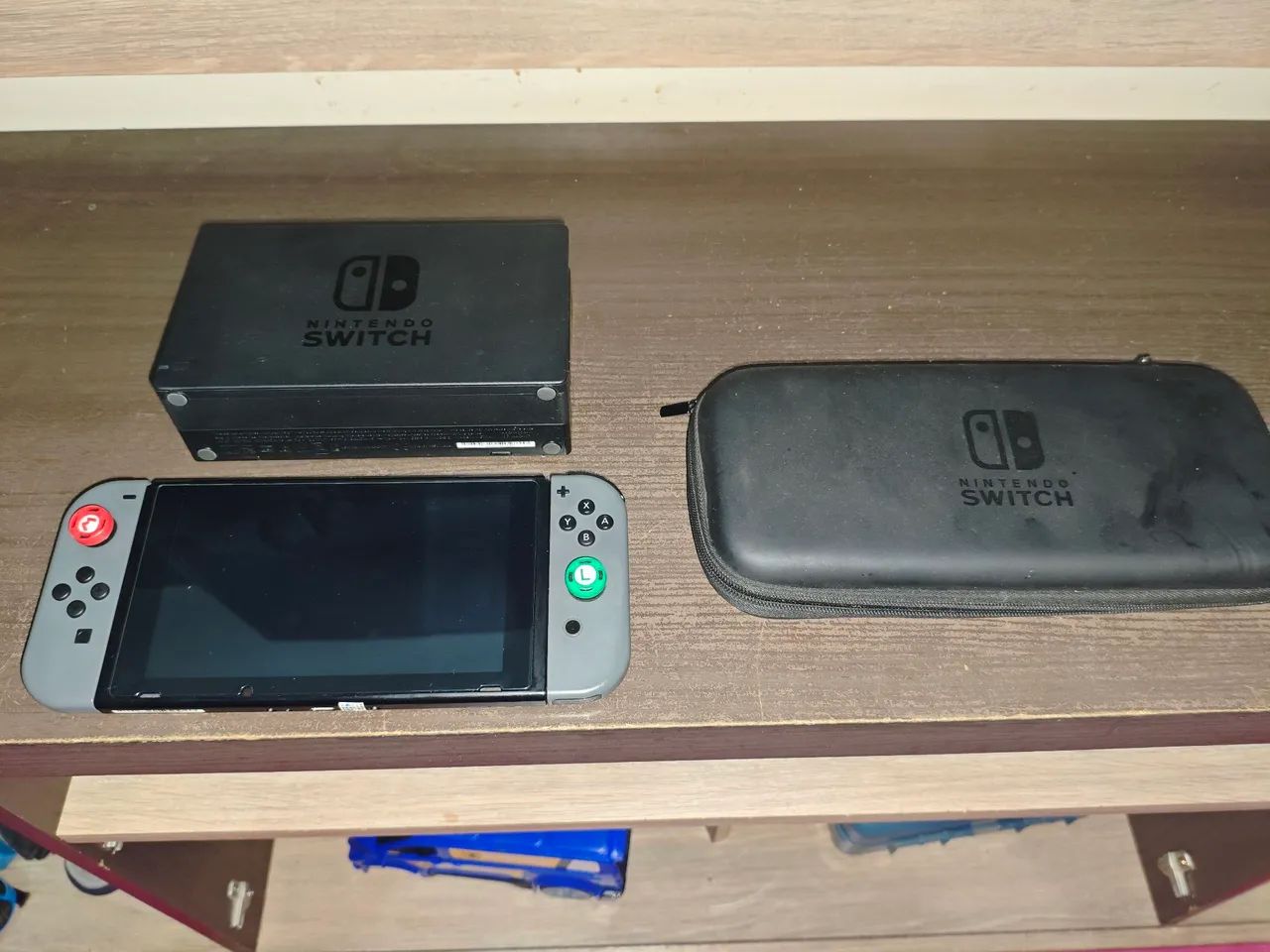 Nintendo Switch v2 desbloqueado, troco por drone. - Foto 3