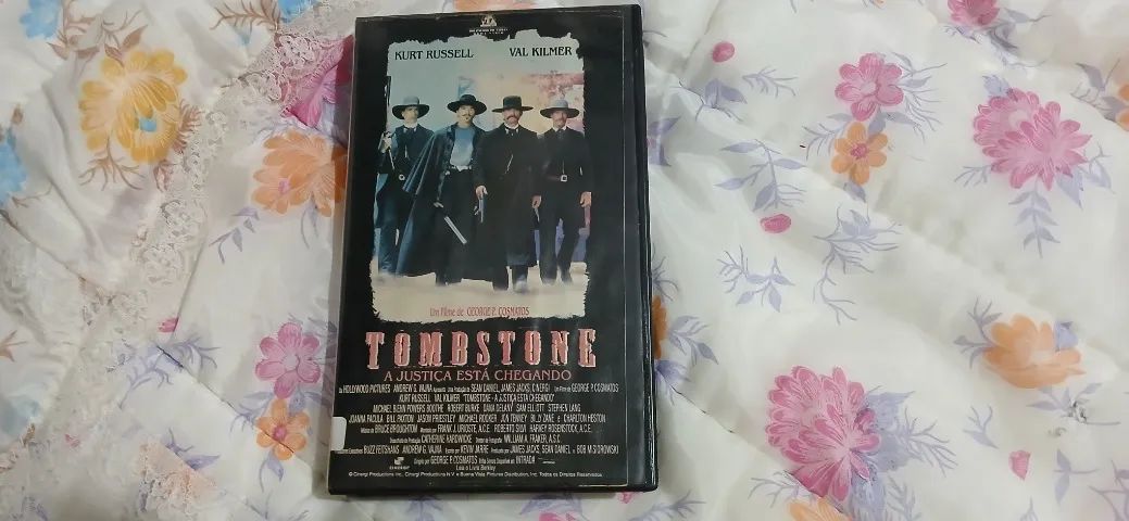 Filme Em Vhs Tombstone De 1993