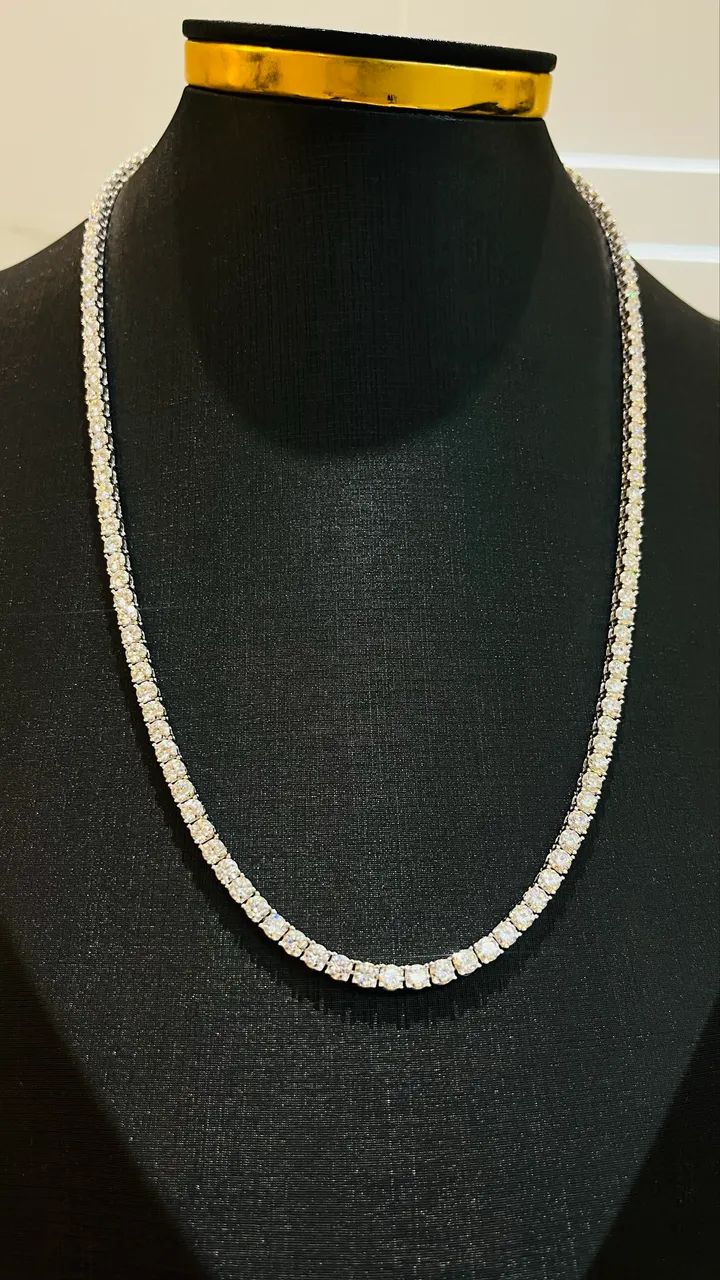 Colar Riviera Diamond White - LIQUIDANDO! - Foto 3