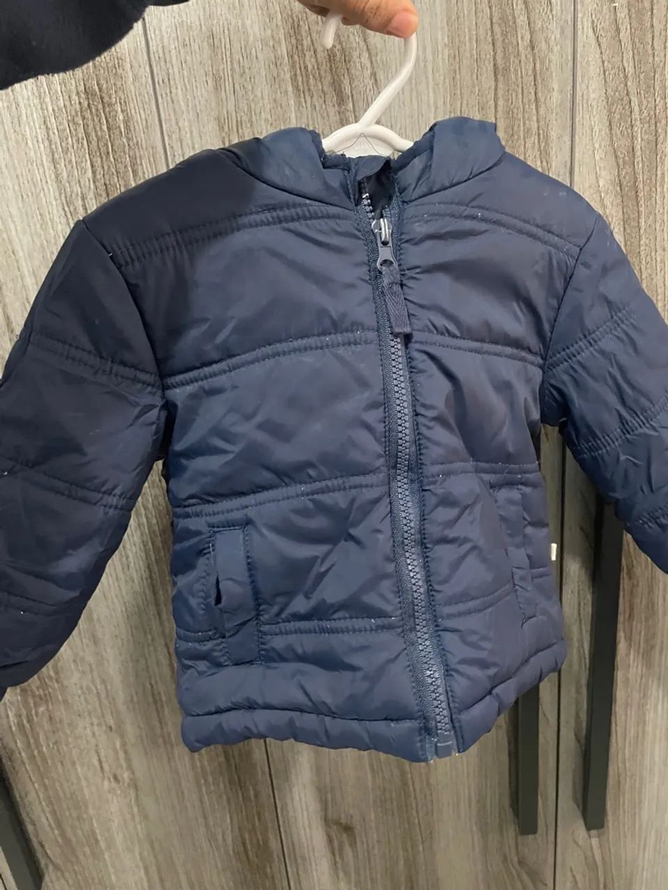 Casaco de frio puffe infantil 9-12 meses.