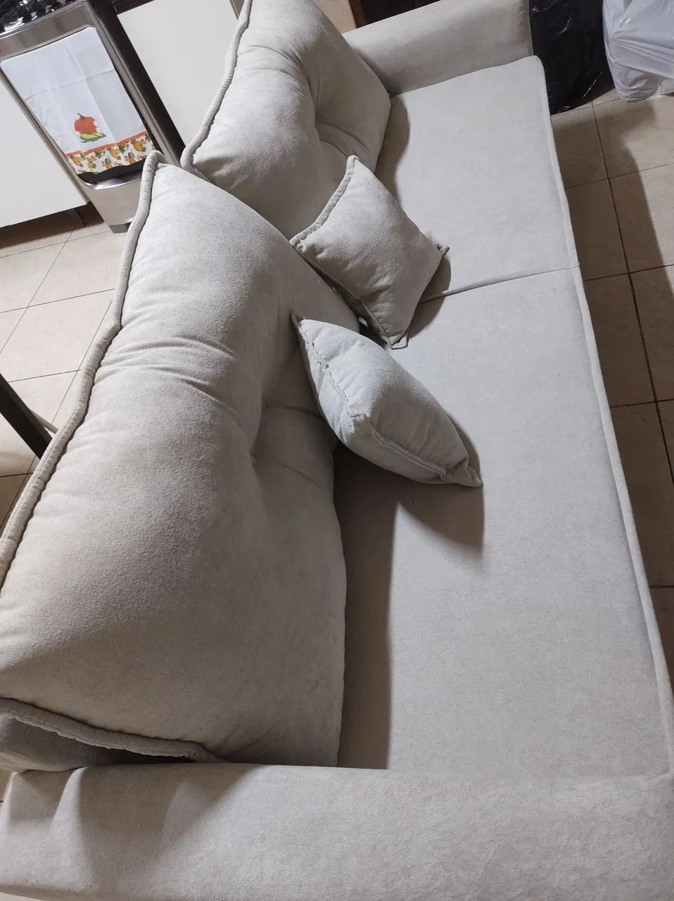 Modern and Comfortable Gray Sofa65104743180931123
