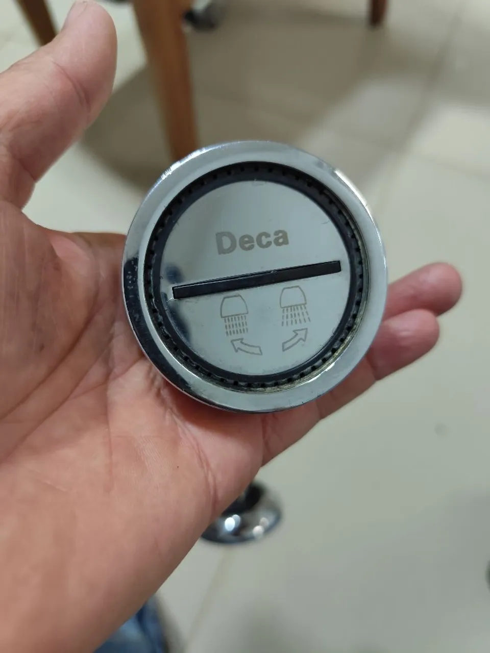 Ducha/ chuveiro Deca 100% em metal