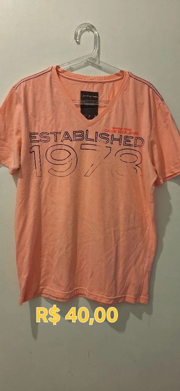 Camisas de marca semi novas